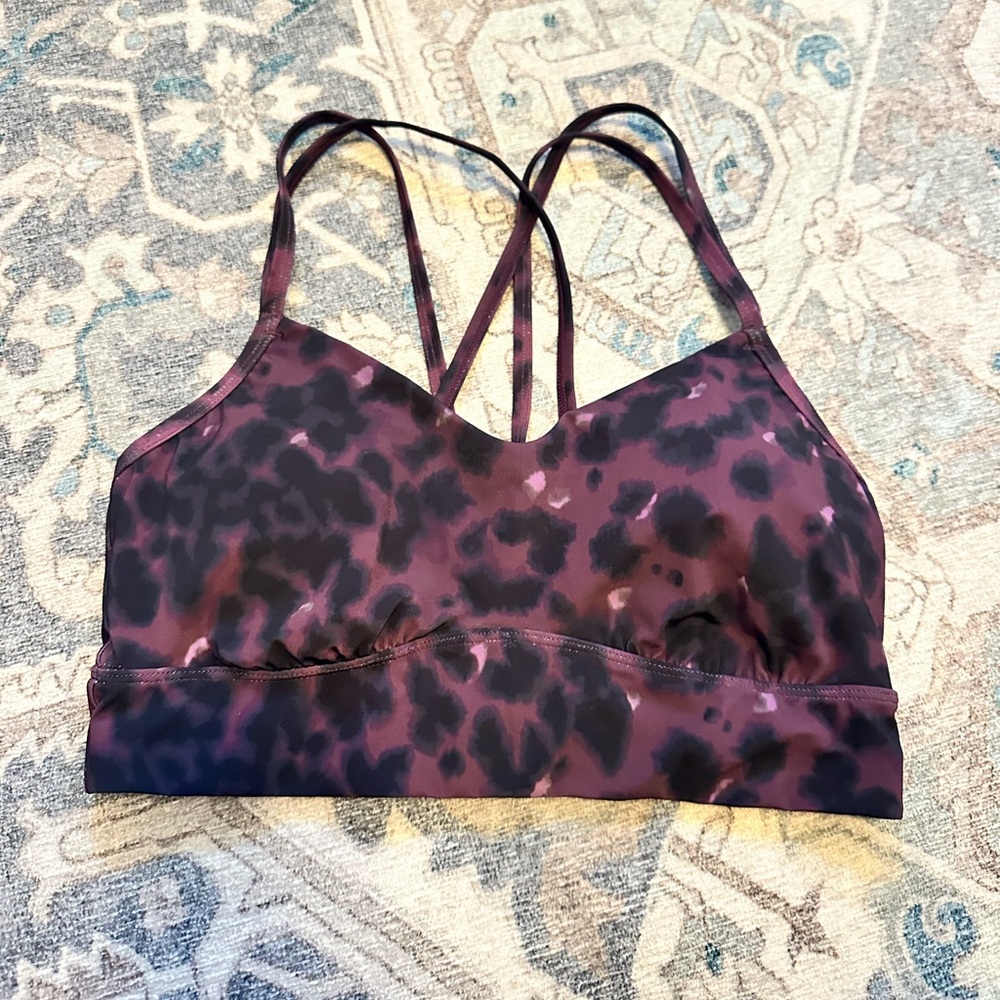 All In Motion Women’s Strappy Sports Bra Padded Size Medium